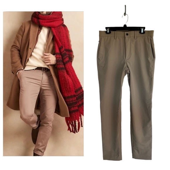 Banana Republic Other - NWT Men’s Banana Republic Slim City Pant in Moonstone 31x32